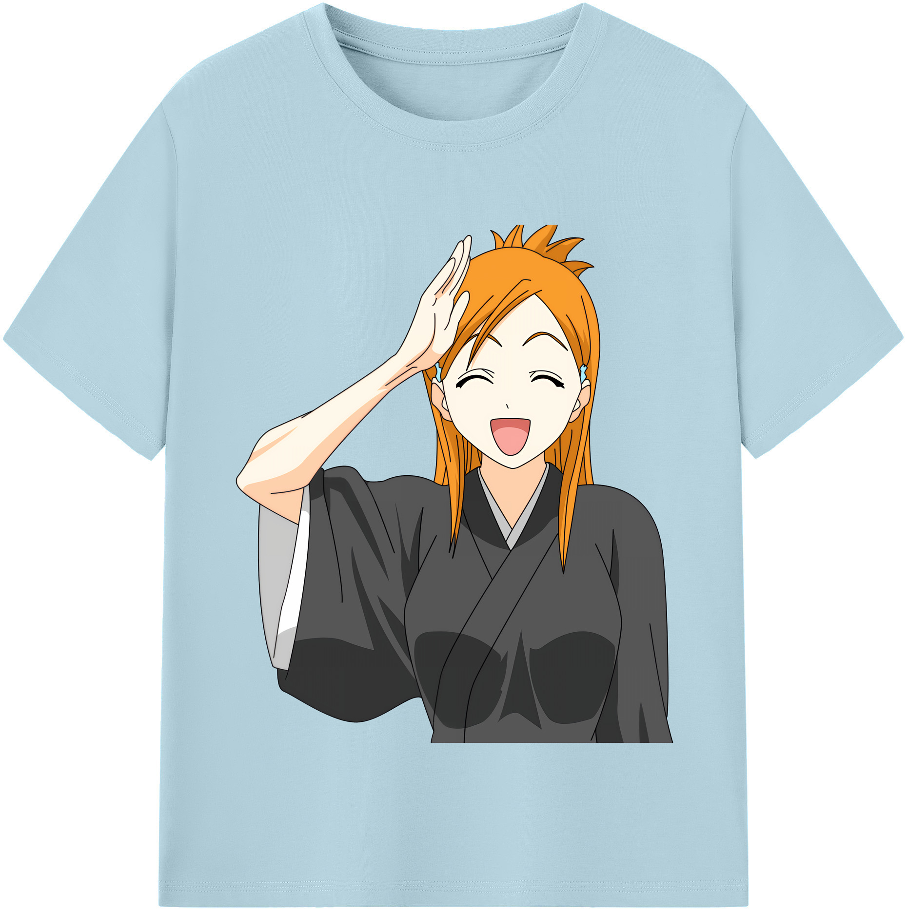 （画像用） ブリーチ 井上織姫（いのうえおりひめ） BLEACH Inoue Orihime 綿100％半袖Tシャツ（フロントプリント）